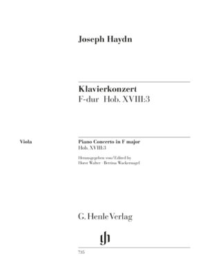 Piano Concerto in F major Hob. XVIII:5 (HN0735)