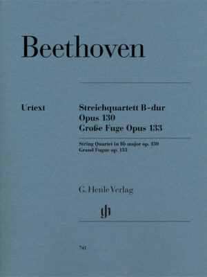 String Quartet in B flat major op. 130 and Great Fugue op. 133 (HN0741)