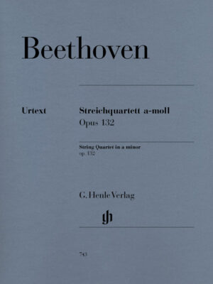 String Quartet in a minor op. 132 (HN0743)