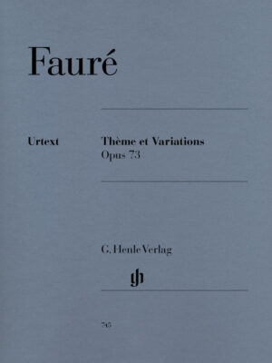 Thème et Variations op. 73 (HN0745)