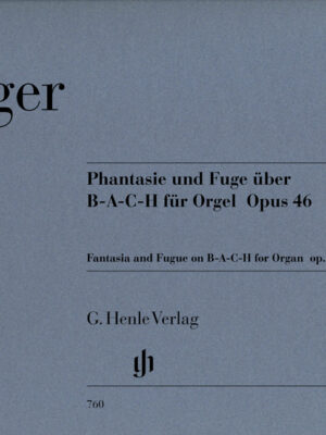 Fantasie and Fugue on B-A-C-H (HN0760)
