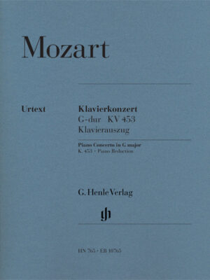 Piano Concerto no. 23 in G major K. 453 (HN0765)