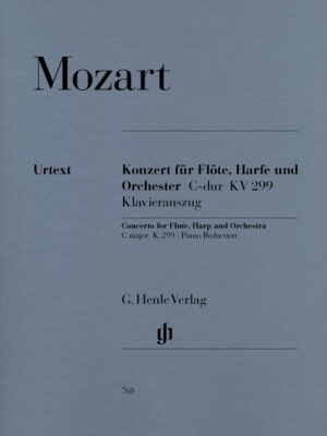 Concerto for Flute, Harp and Orchestra in C major K. 299 (HN0768)