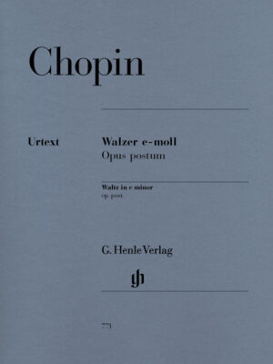 Waltz e minor op. post. (HN0771)