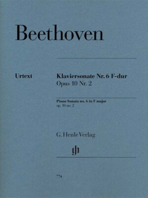 Piano Sonata no. 6 in F major op. 10,2 (HN0774)