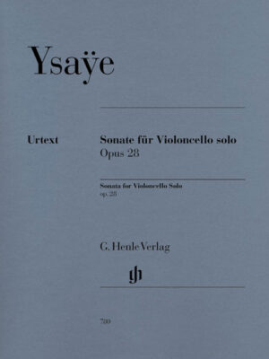 Sonata for Violoncello solo op. 28 (HN0780)
