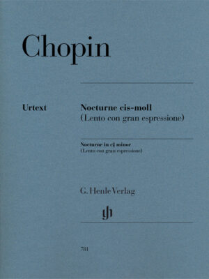 Nocturne c sharp minor (Lento con gran espressione) (HN0781)