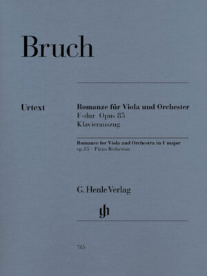 Romance for Viola and Orchestra in F major op. 85 (HN0785)