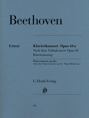 Piano Concerto in D major op.61a after the Violin Concerto op. 61 (HN0815)