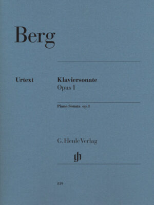 Piano Sonata op. 1 (HN0819)