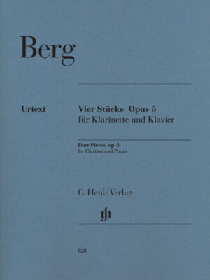 Four Pieces for Clarinet and Piano op. 5 (HN0820)
