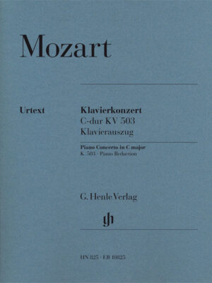 Piano Concerto in C major K. 503 (HN0825)