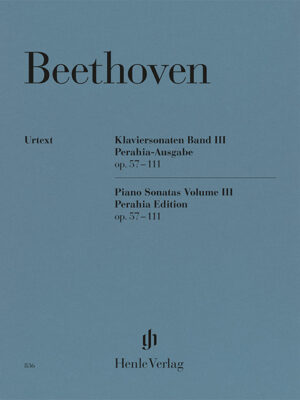 Piano Sonatas Vol. III Perahia-Edition (HN0836)
