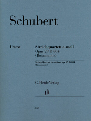 String Quartet in a minor op. 29 D 804 (HN0849)