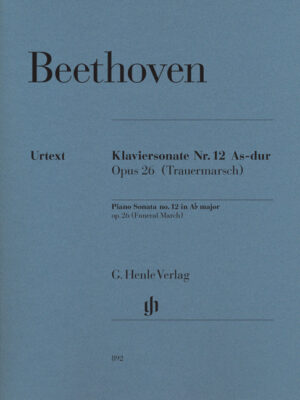 Piano Sonata no. 12 in A flat major op. 26 (HN0892)