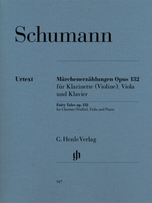 Fairy Tales op. 132 for Clarinet in Bb (Violin), Viola and Piano (HN0917)
