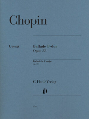 Ballade in F major op. 38 (HN0936)