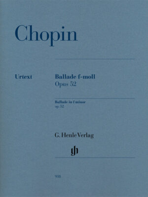 Ballade in f minor op. 52 (HN0938)