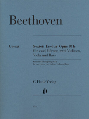 Sextet in E flat major op. 81b for two Horns, two Violins, Viola and Bass (HN0955)