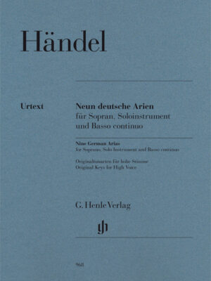 Nine German Arias (HN0968)