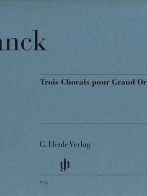 Trois Chorals pour Grand Orgue (HN0975)
