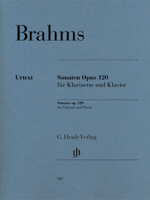 Sonatas op. 120 for Clarinet and Piano (HN0987)