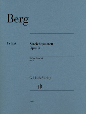 String Quartet op. 3 (HN1000)
