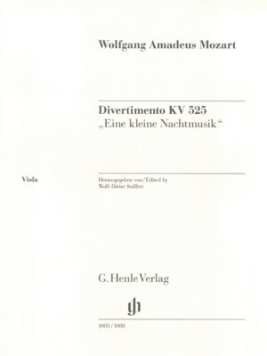 Divertimento K. 525 "A Little Night Music" (HN1008)