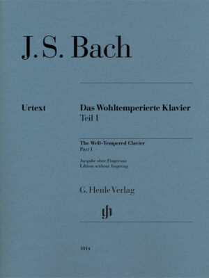 The Well-Tempered Clavier Part I (HN1014)