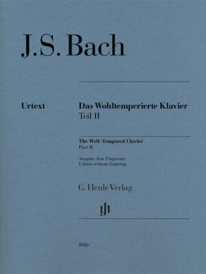 The Well-Tempered Clavier Part II (HN1016)