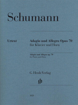 Adagio and Allegro op. 70 for Piano and Horn (HN1023)