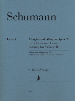 Adagio and Allegro op. 70 for Piano and Horn (HN1024)