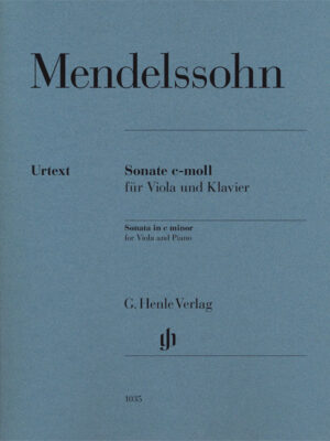 Sonata in c minor for Viola and Piano (HN1035)