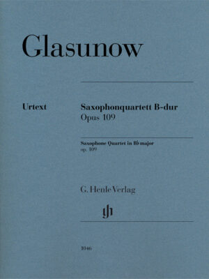 Saxophone Quartet B flat major op. 109 (HN1046)