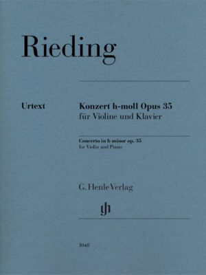 Concerto in b minor op. 35 for Violin and Piano (HN1048)