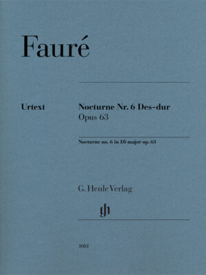 Nocturne no. 6 in D flat major op. 63 (HN1081)
