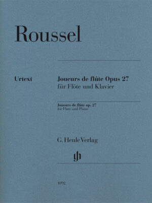 Joueurs de flûte op. 27 for Flute and Piano (HN1092)