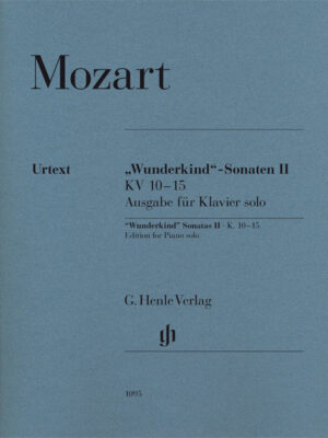 "Wunderkind"-Sonatas II, K. 10-15 (HN1095)