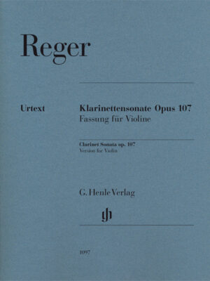 Clarinet Sonata op. 107 (HN1097)