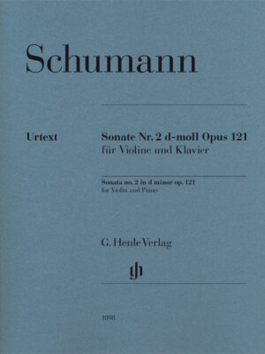 Sonata no. 2 in d minor op. 121 for Violin and Piano (HN1098)