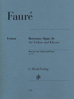 Berceuse for Violin and Piano op. 16 (HN1101)