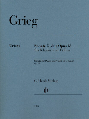 Sonata in G major op. 13 for Piano and Violin (HN1105)