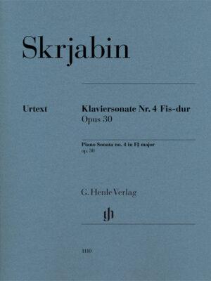 Piano Sonata no.4 in F sharp major op.30 (HN1110)