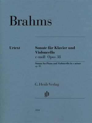 Sonata for Piano and Violoncello in e minor op. 38 (HN1134)