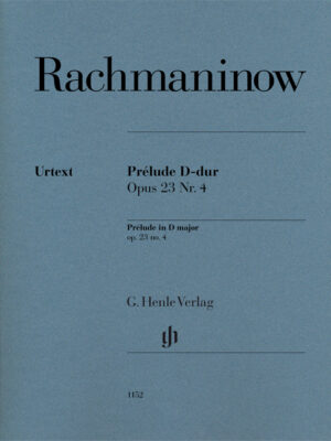 Prélude in D major op. 23,4 (HN1152)