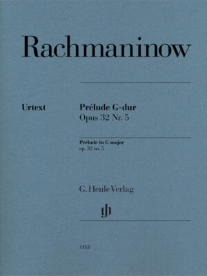 Prélude in G major op. 32,5 (HN1153)