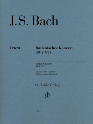 Italian Concerto BWV 971 (HN1160)