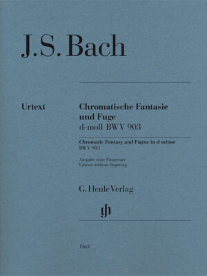Chromatic Fantasy and Fugue in d minor BWV 903 and 903a (HN1163)