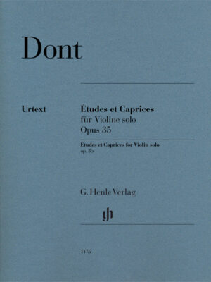 Études et Caprices for Violin solo op. 35 (HN1175)
