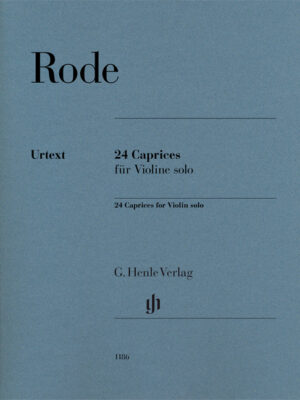 24 Caprices for Violin solo (HN1186)